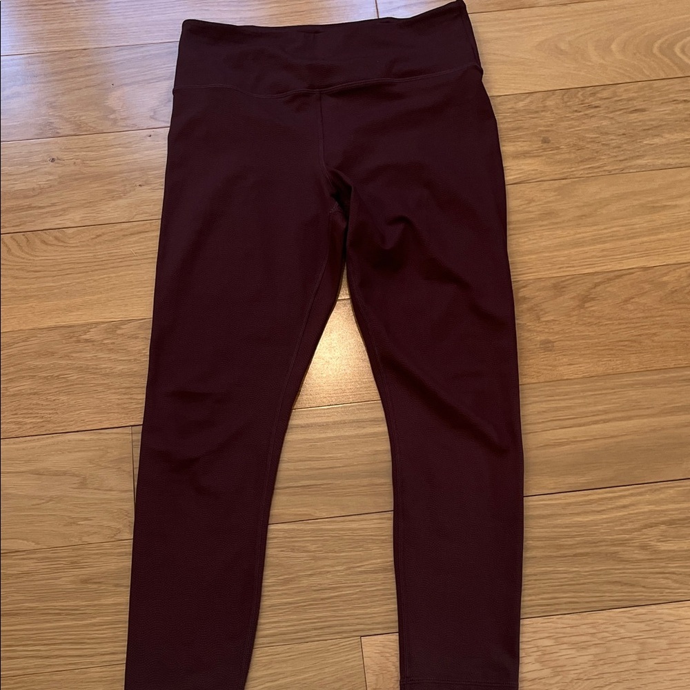 ZYIA Burgundy Vibration Light n Tights 8-10
